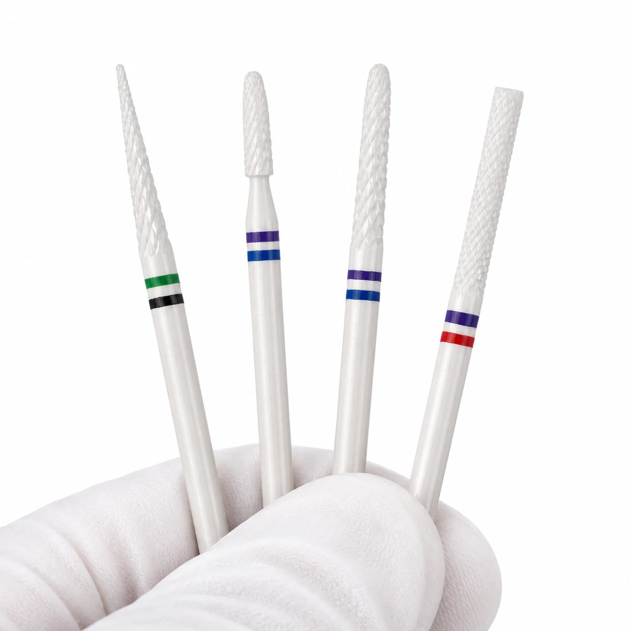 ceramic flame and detail nail drill bit range