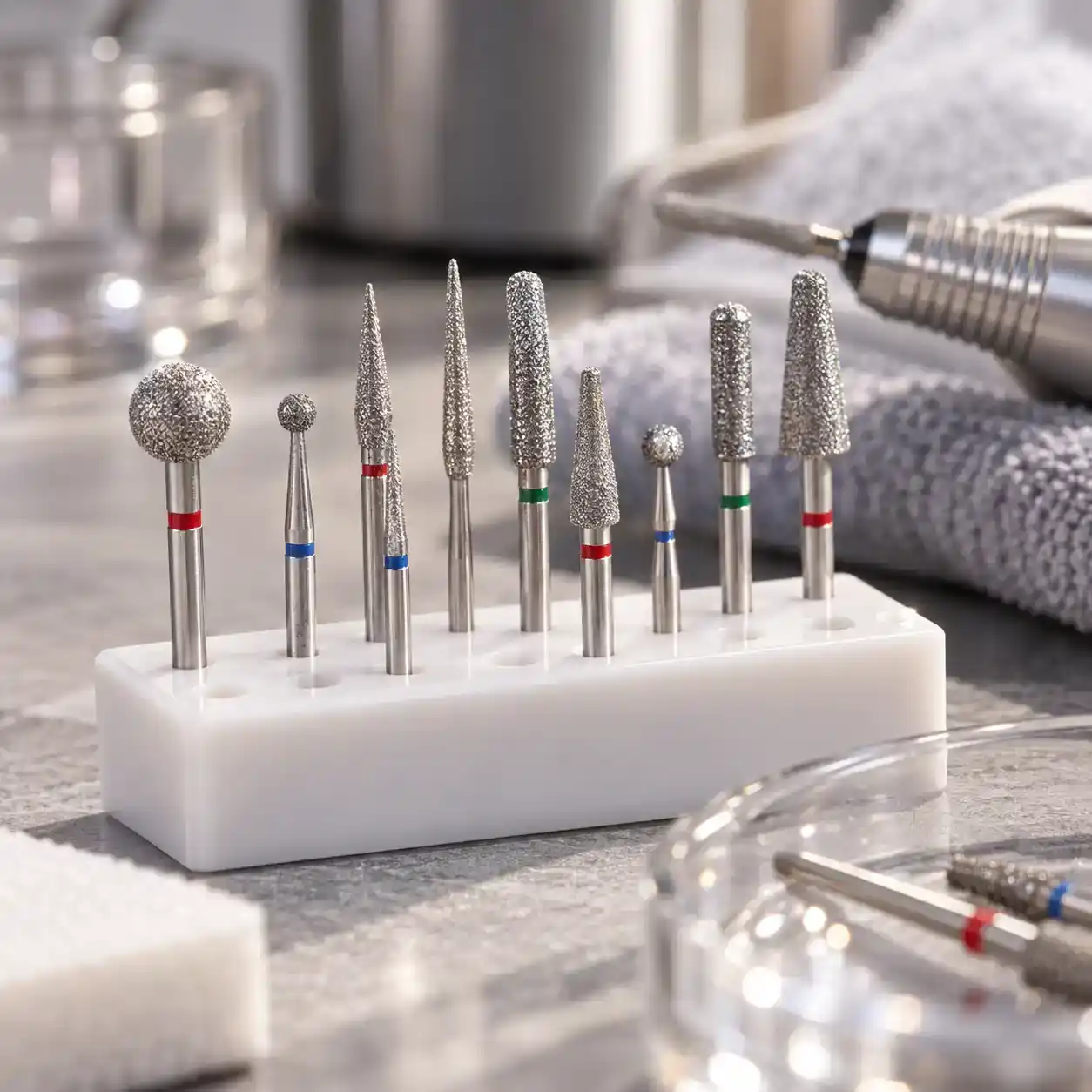 diamond nail drill bit product range