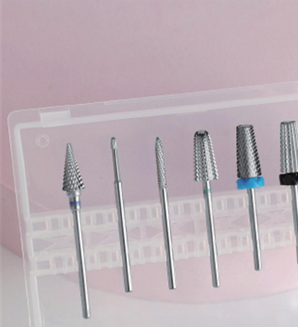 nail drill bit set case